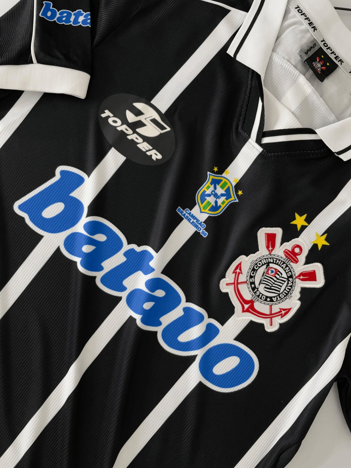CAMISA RETRÔ CORINTHIANS II PRETA 1999