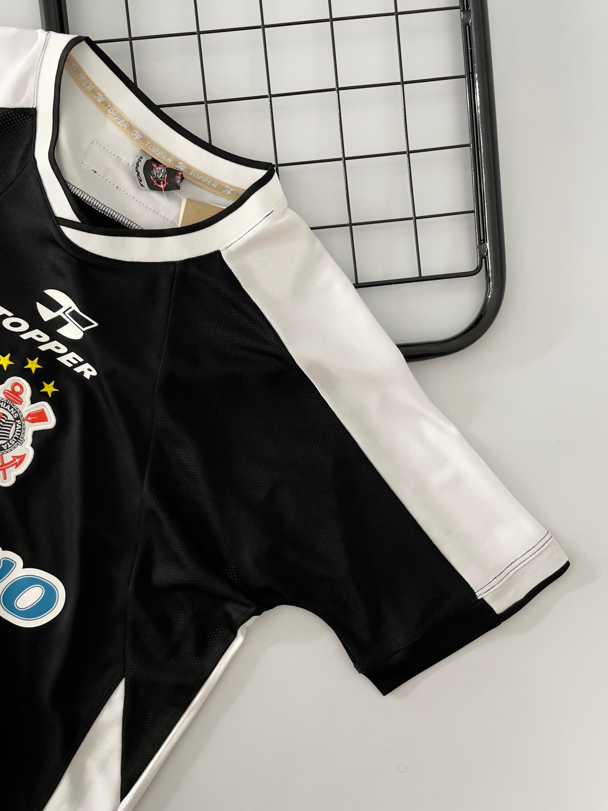 CAMISA RETRÔ CORINTHIANS PRETA MUNDIAL 2000/01