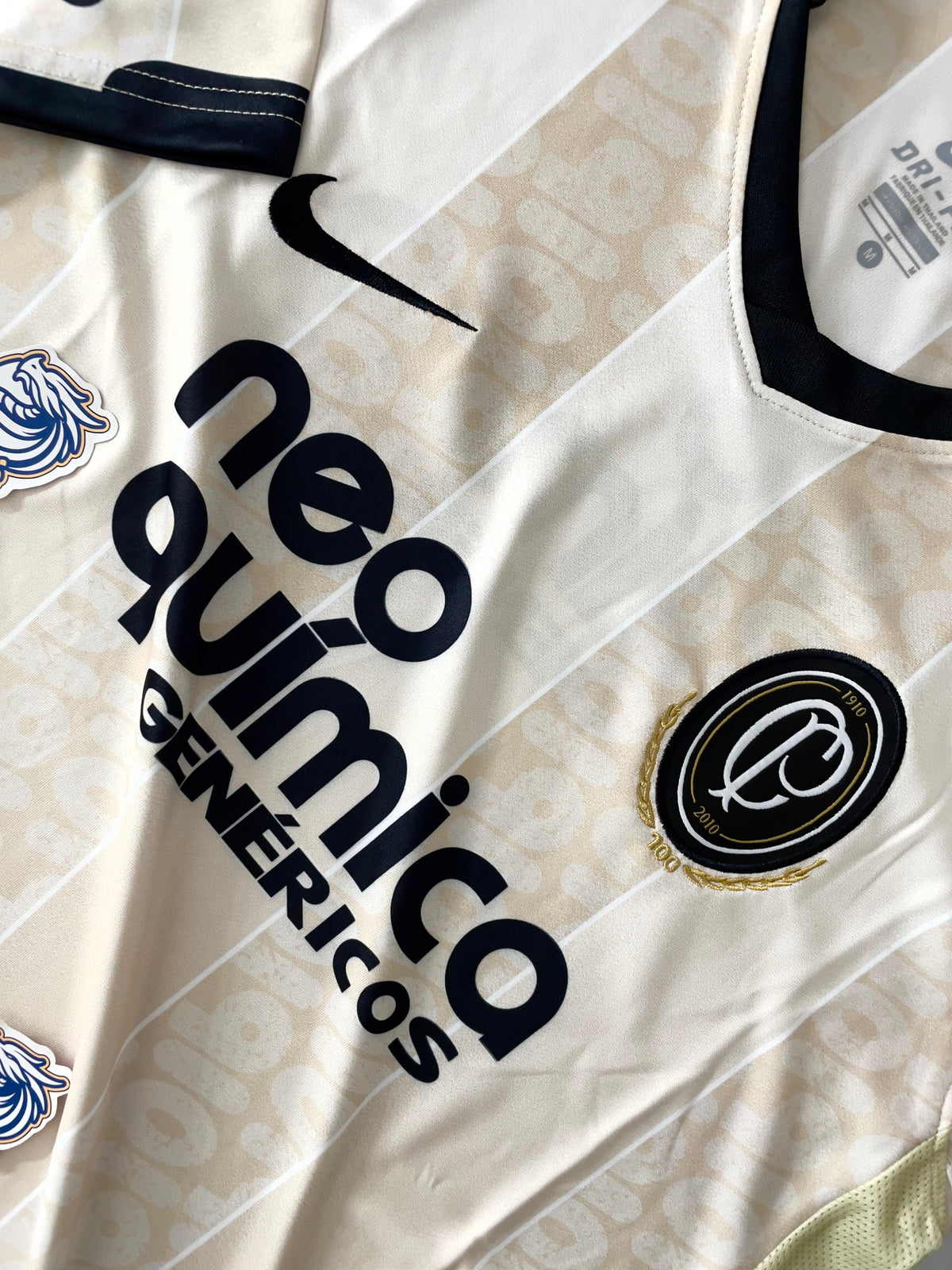 CAMISA RETRÔ CORINTHIANS CENTENÁRIO 2010 - 100 ANOS