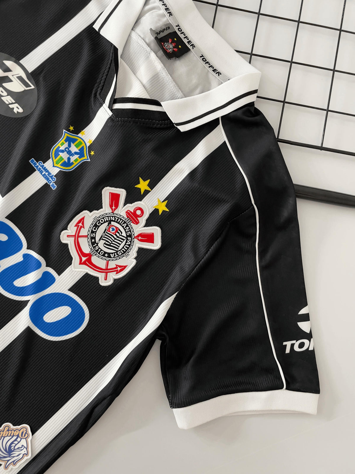CAMISA RETRÔ CORINTHIANS II PRETA 1999