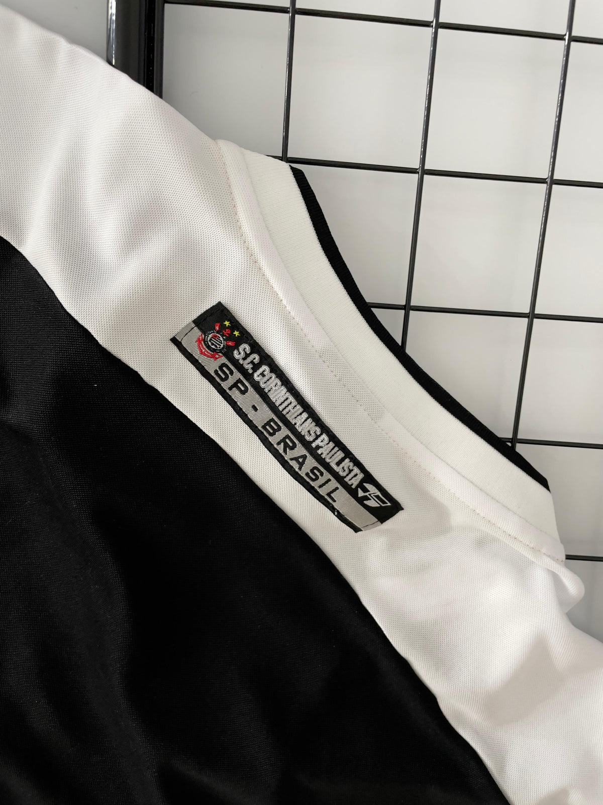CAMISA RETRÔ CORINTHIANS PRETA MUNDIAL 2000/01