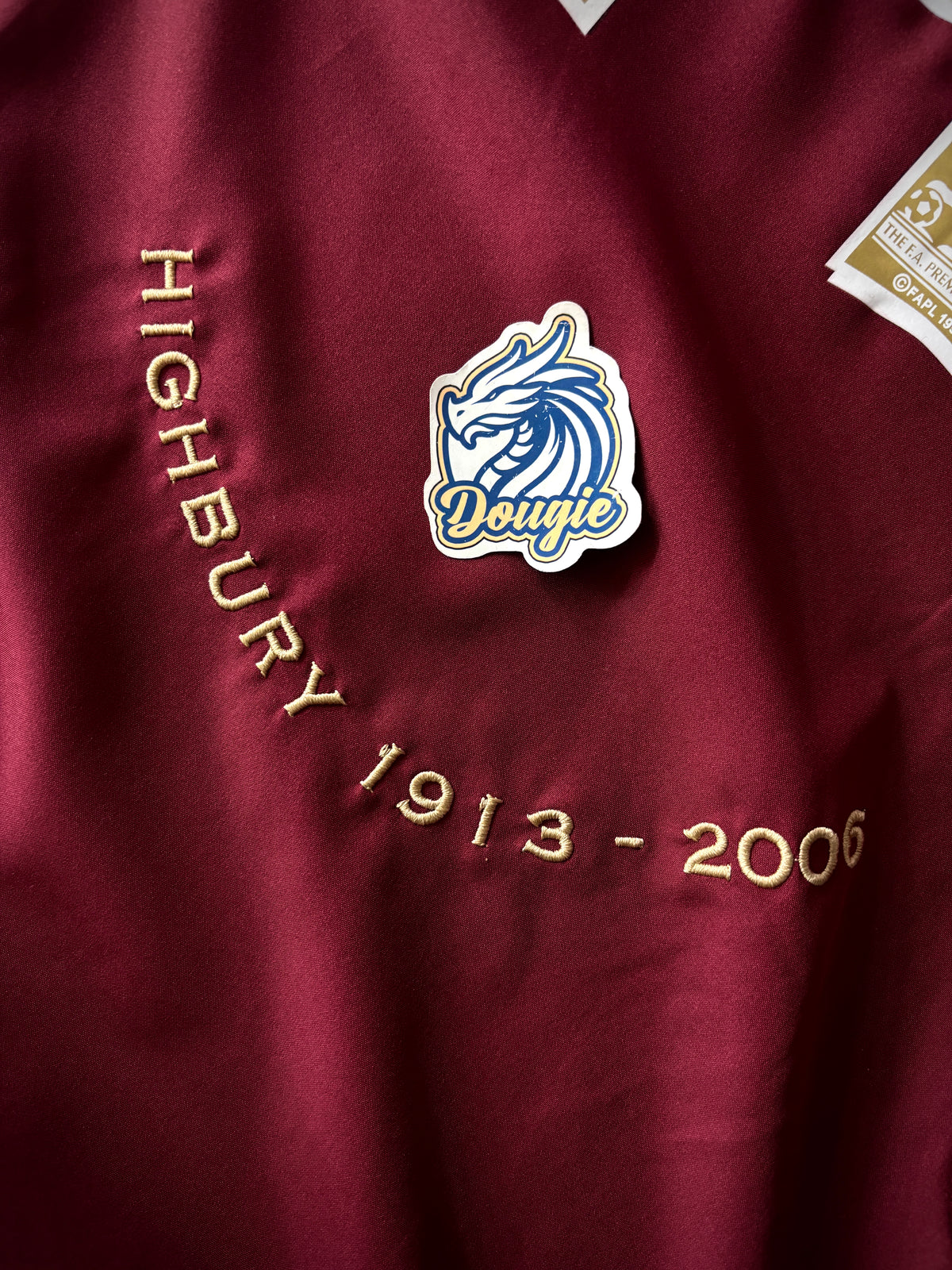 CAMISA RETRÔ ARSENAL 2005/06