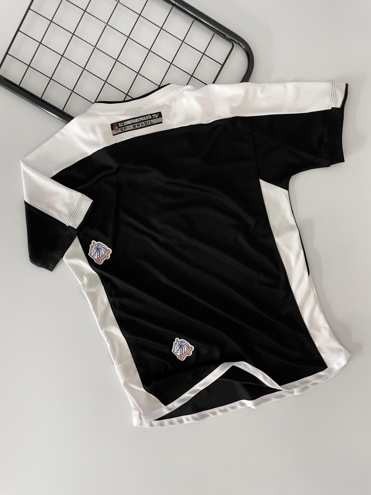CAMISA RETRÔ CORINTHIANS PRETA MUNDIAL 2000/01