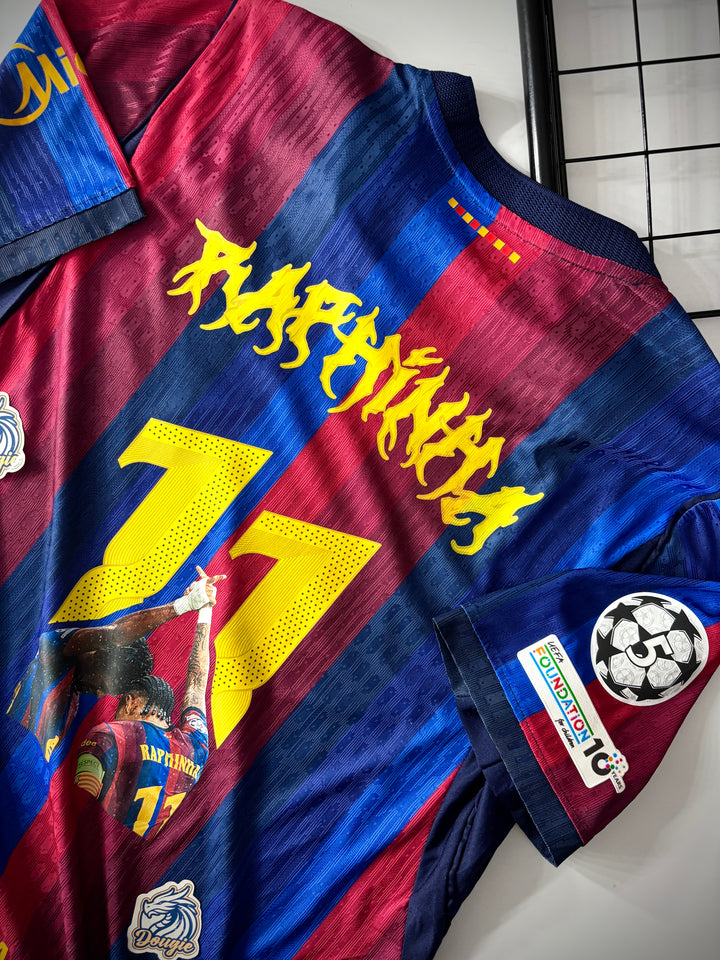 CAMISA JOGADOR BARCELONA I 2026/27 + (RAPHINHA #11)