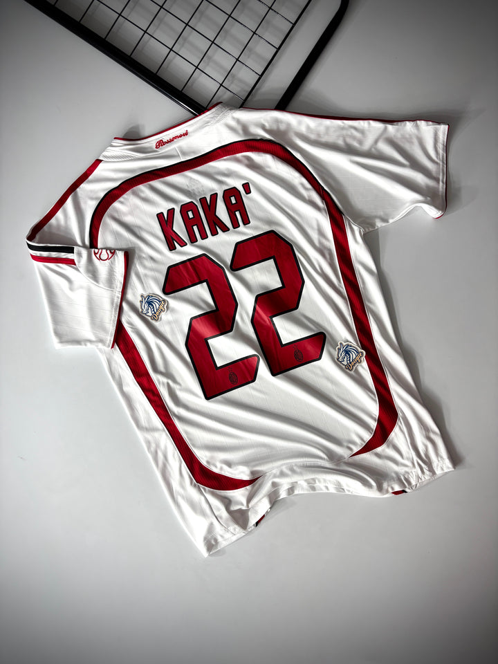 CAMISA RETRÔ AC MILAN II 2006/07 + (KAKÁ #22)