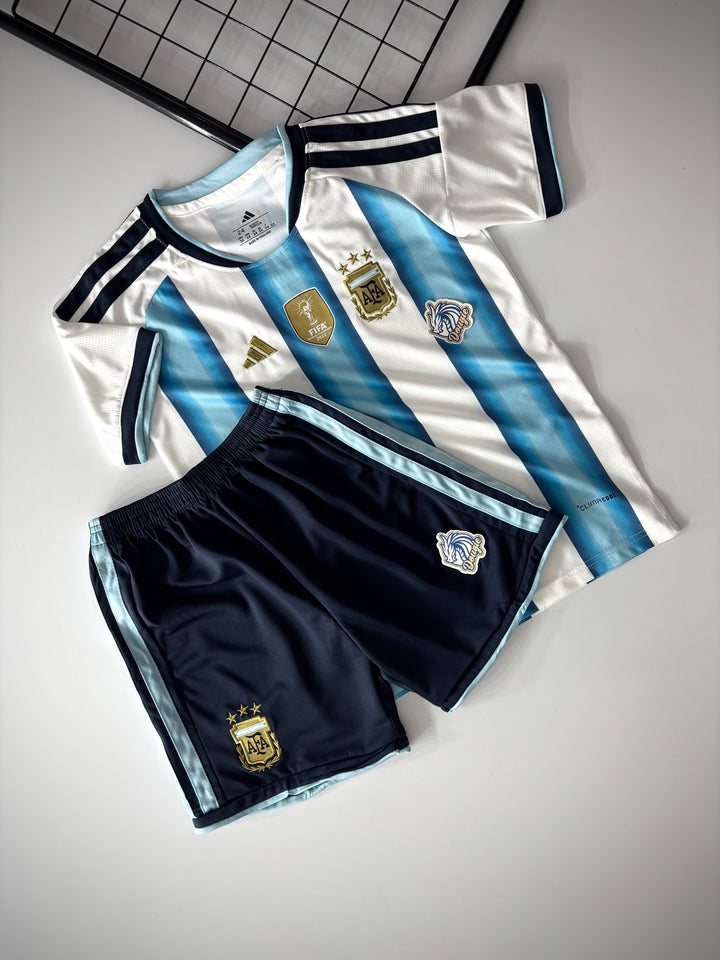 KIT INFANTIL ARGENTINA I COPA DO MUNDO 2026