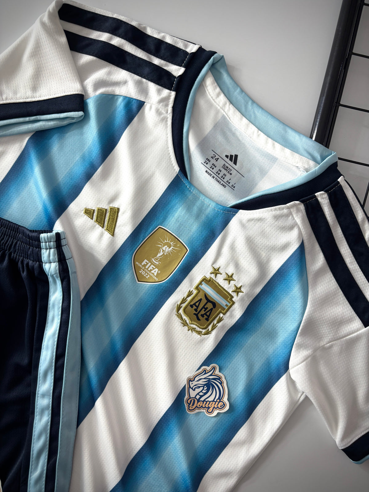 KIT INFANTIL ARGENTINA I COPA DO MUNDO 2026