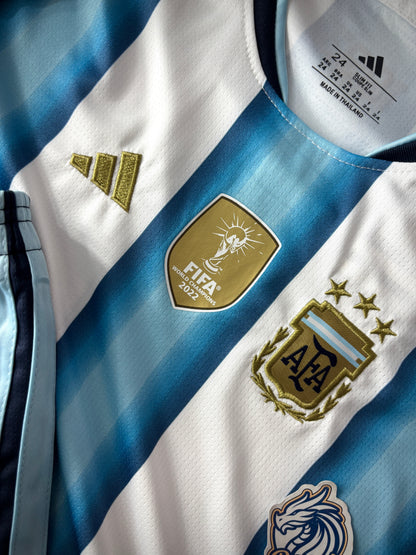 KIT INFANTIL ARGENTINA I COPA DO MUNDO 2026