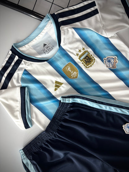 KIT INFANTIL ARGENTINA I COPA DO MUNDO 2026