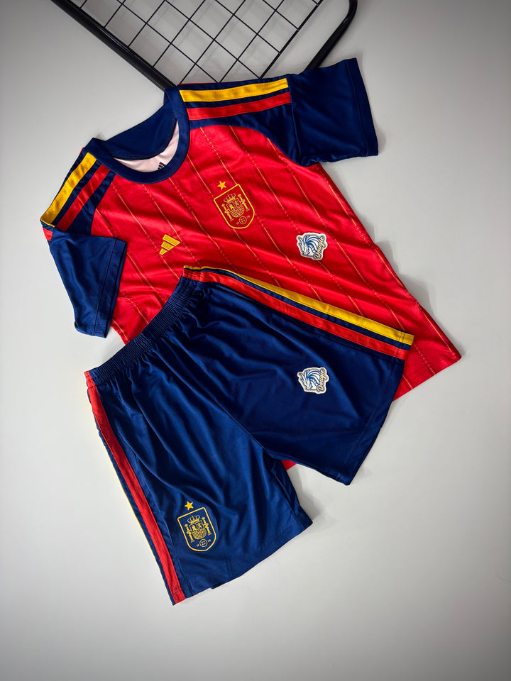 KIT INFANTIL ESPANHA I COPA DO MUNDO 2026