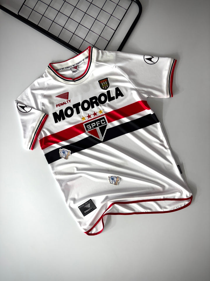 CAMISA RETRÔ SÃO PAULO I MOTOROLA 2001