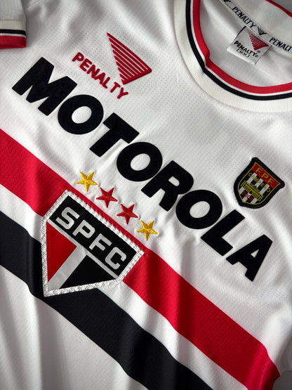 CAMISA RETRÔ SÃO PAULO I MOTOROLA 2001