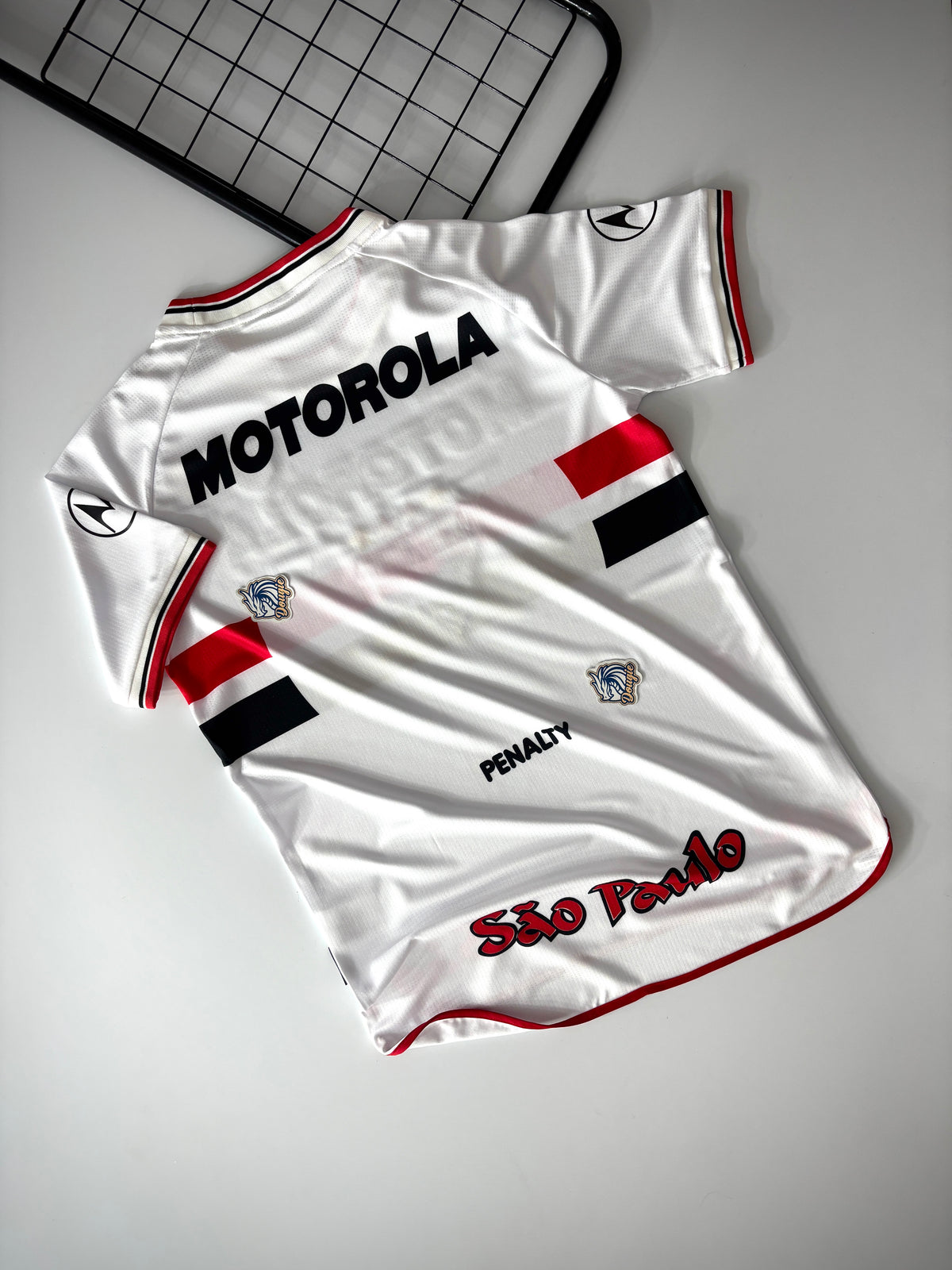 CAMISA RETRÔ SÃO PAULO I MOTOROLA 2001