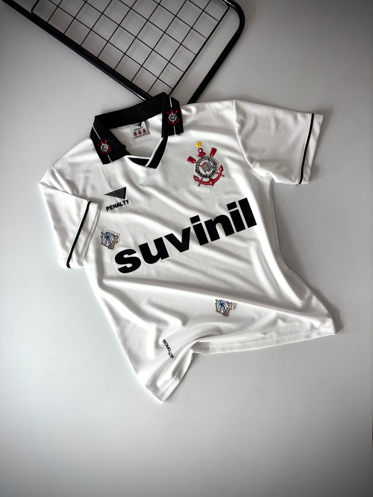 CAMISA RETRÔ CORINTHIANS SUVINIL 1996/97