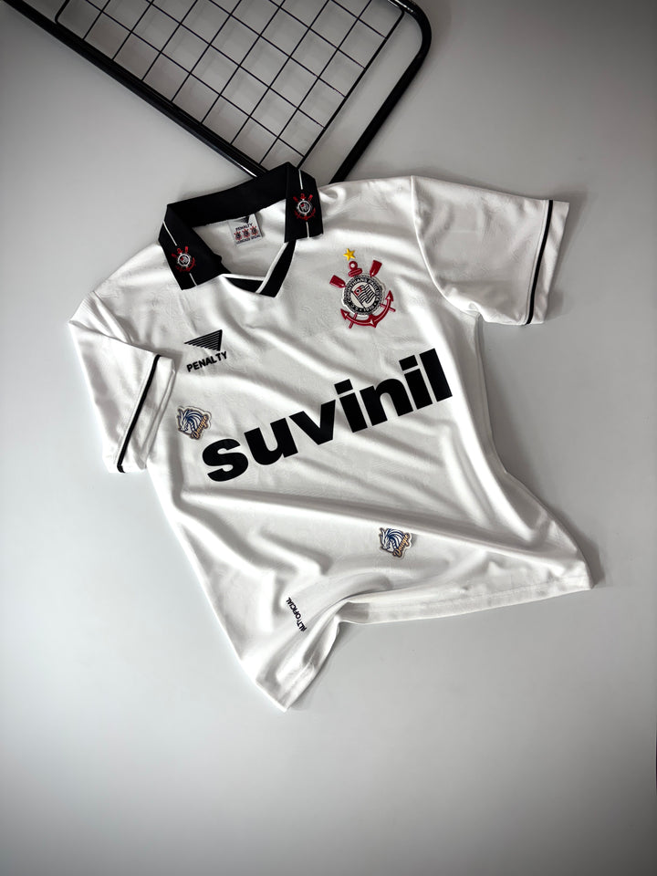 CAMISA RETRÔ CORINTHIANS SUVINIL 1996/97