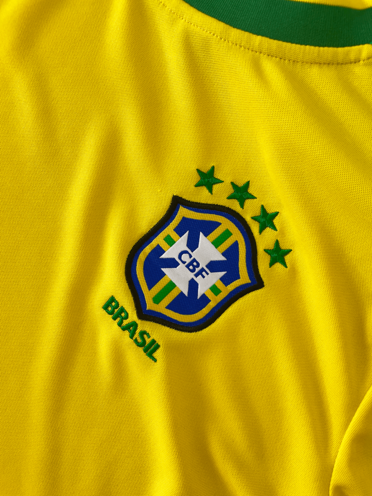 CAMISA RETRÔ BRASIL COPA DO MUNDO 1998