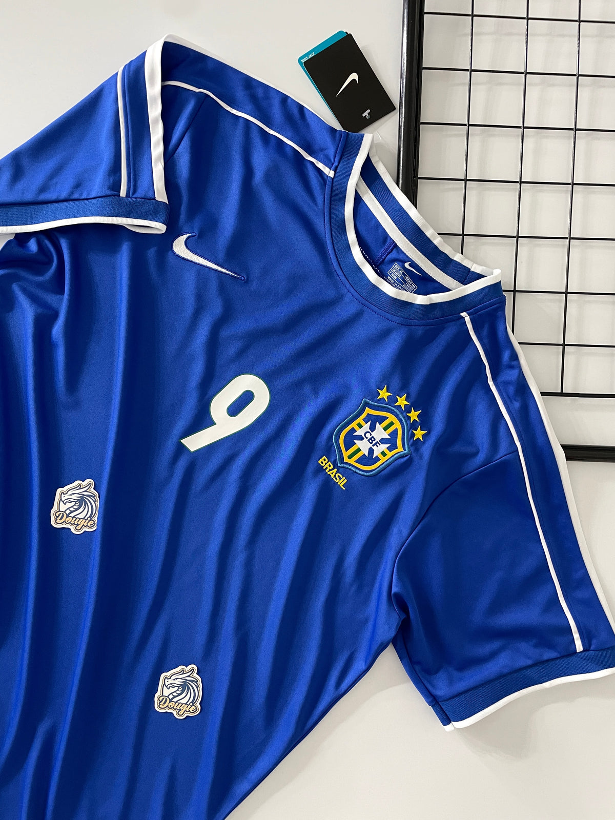 CAMISA RETRÔ BRASIL II COPA DO MUNDO 1998