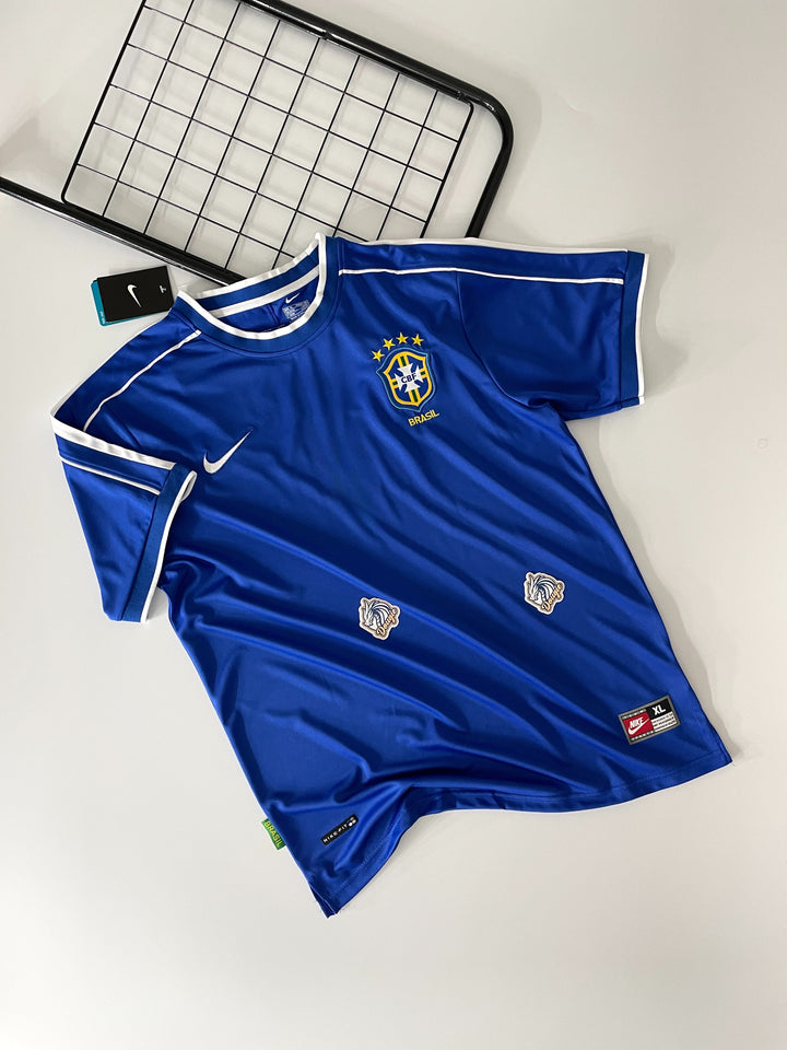 CAMISA RETRÔ BRASIL II COPA DO MUNDO 1998
